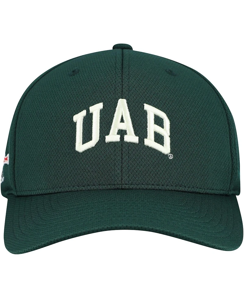 Top of the World Men's Green Uab Blazers Reflex Hybrid Tech Flex Hat