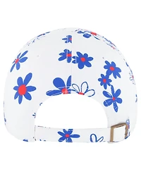 '47 Brand Girls Toddler White New York Giants Daisy Delight Clean Up Adjustable Hat