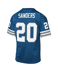 Mitchell & Ness Big Boys and Girls Barry Sanders Blue Detroit Lions 1996 Throwback Fashion Jersey
