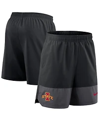 Nike Men's Black Iowa State Cyclones 2025 Sideline Performance Shorts