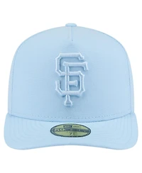 New Era Men's Light Blue San Francisco Giants Color Pack A-Frame 59FIFTY Fitted Hat
