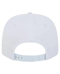 New Era Men's White Carolina Hurricanes Team Lockup Basic 9SEVENTY Adjustable Hat