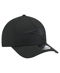 New Era Men's Black New England Patriots Team Collection 9FORTY M-Crown A-Frame Adjustable Hat