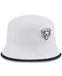 New Era Men's White Chicago Bears 2025 Nfl Training Camp Stretch Bucket Hat