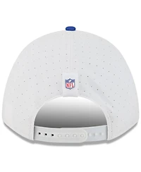 New Era Big Boys and Girls White/Royal Buffalo Bills 2025 Nfl Training Camp A-Frame 9FORTY Adjustable Hat