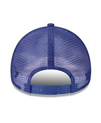 New Era Men's Royal Texas Rangers 2025 Big League Chew A-Frame 9FORTY Adjustable Trucker Hat