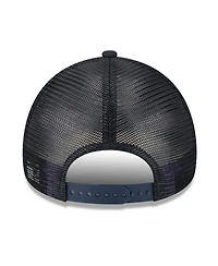 New Era Men's Navy Seattle Mariners 2025 Big League Chew A-Frame 9FORTY Adjustable Trucker Hat
