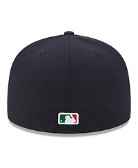 New Era Men's Navy Houston Astros 2025 Big League Chew 59FIFTY Fitted Hat