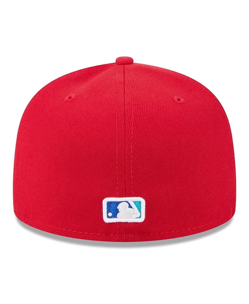 New Era Men's Red Cincinnati Reds 2025 Big League Chew 59FIFTY Fitted Hat