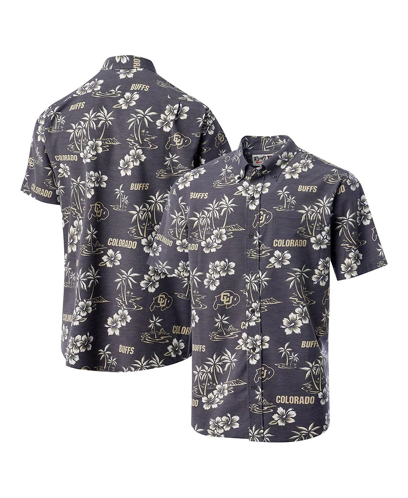 Reyn Spooner Men's Black Colorado Buffaloes Classic Button-Up Shirt