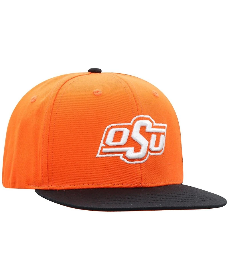 Top of the World Big Boys and Girls Orange Oklahoma State Cowboys Victory Maverick Snapback Hat