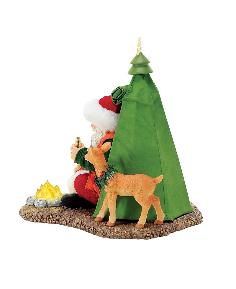 Department 56 Possible Dream Santa Tent Camping Figurine