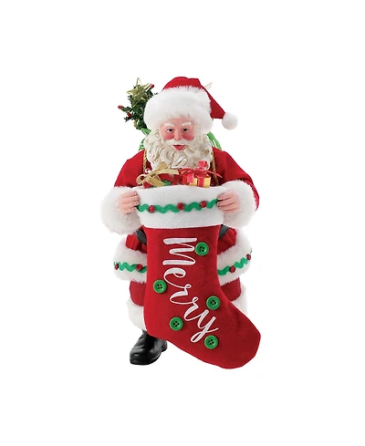 Department 56 Possible Dream Santa The Big Stocking Figurine