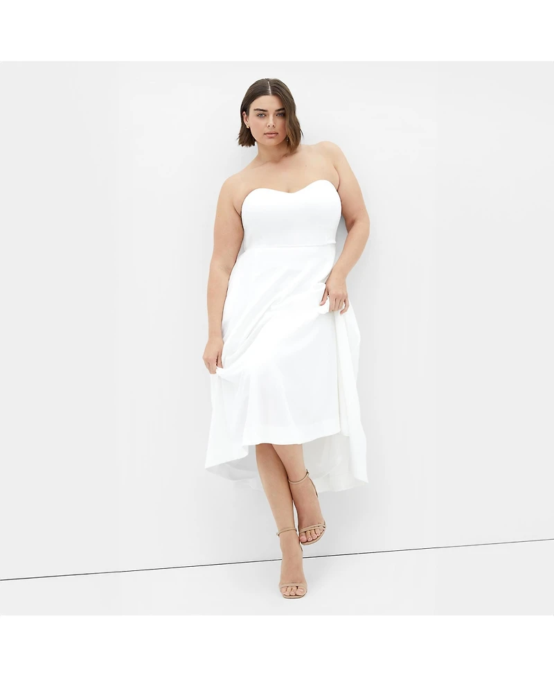 City Chic Women's Sweet Flare Dress