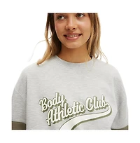 Cotton On Women's Active Ballpark Oversized Graphic Tshirt