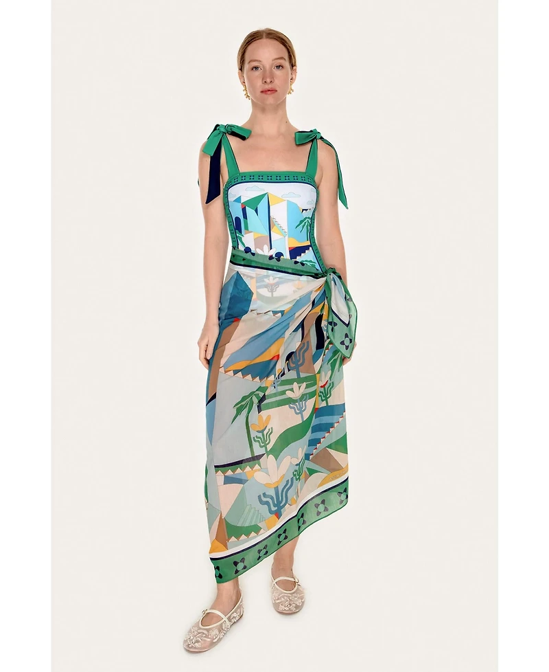 Jessie Zhao New York Women's Beach Sarong Wrap