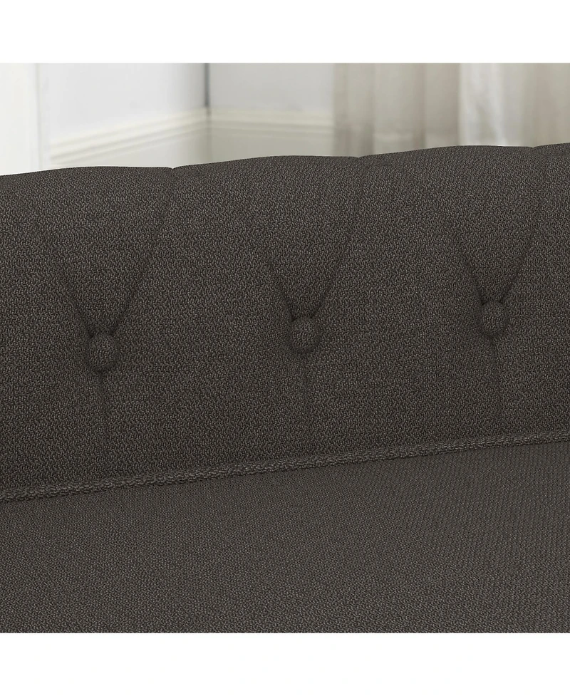 Streamdale Furniture Elegant Elevated Dog Sofa Bed - Dark Brown