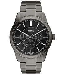Fossil Men's Pearson Multifunction Gunmetal Stainless-Steel Watch, 42mm