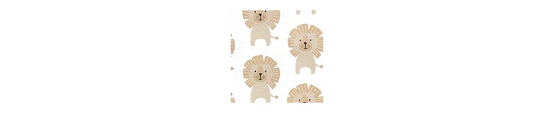 Hudson Baby Infant Boys Cotton Flannel Receiving Blankets 7pk, Modern Lion, One