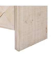 Streamdale Furniture Woven Wood Slat Door Sideboard