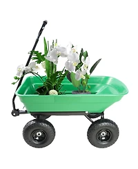 Streamdale Furniture Folding Garden Dump Truck - 300lb Capacity
