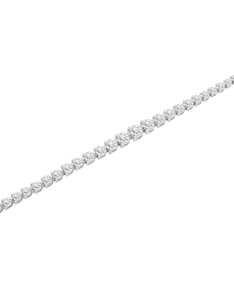 Wrapped in Love Diamond Graduated Tennis Bracelet (3 ct. t.w.) in 14k White Gold, Exclusively at Macy's