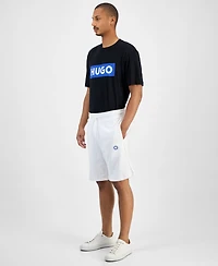 Hugo Boss Men's Nylsho French Terry Drawstring 12" Shorts