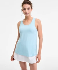 Id Ideology Women's Performance Racerback Muscle Tank Top, Created for Macy's