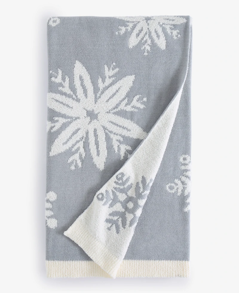 Holiday Lane Double Fleece Knit Throw, 50" x 70", Exclusively for Macy's