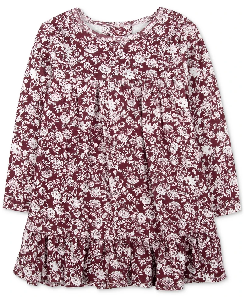 Baby Essentials Girls Cardigan, Dress & Footed Tights, 3 Piece Set