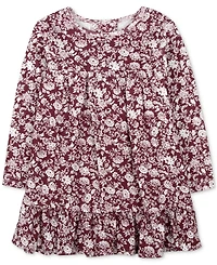 Baby Essentials Girls Cardigan, Dress & Footed Tights, 3 Piece Set