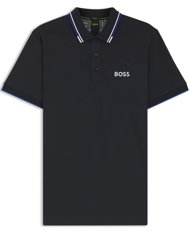 Boss by Hugo Men's Cotton-Blend Polo Shirt