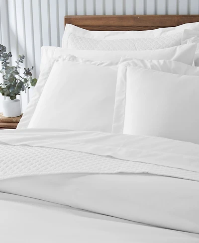 Charter Club 550-Thread Count Cotton 2-Pc. Sham Set, Euro, Macy's Exclusive