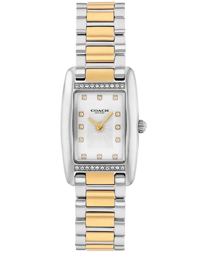 Coach Women's Reese Two Tone Stainless Steel Bracelet Watch, 20mm