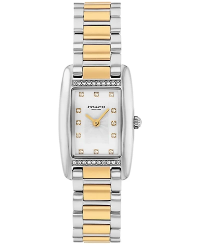 Coach Women's Reese Two Tone Stainless Steel Bracelet Watch, 20mm