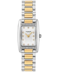 Coach Women's Reese Two Tone Stainless Steel Bracelet Watch, 20mm