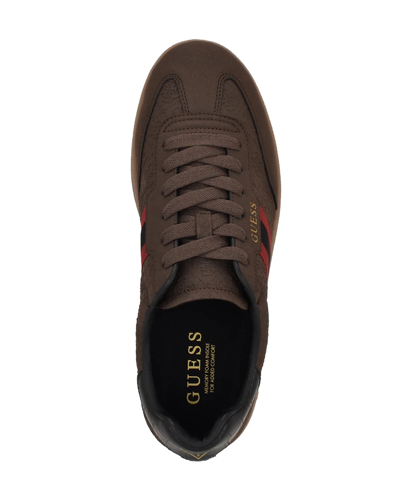 Guess Men's Kloane T-Toe Fashion Lace Up Sneakers