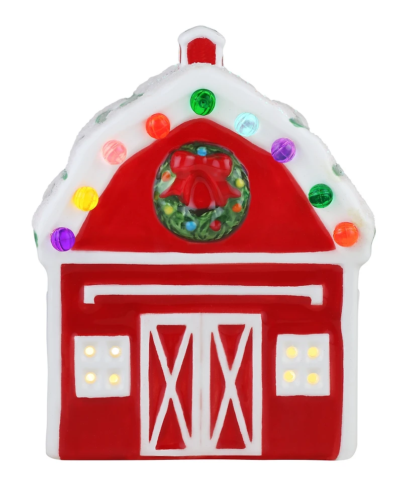 Mr. Christmas 4.5" Nostalgic Village Barn