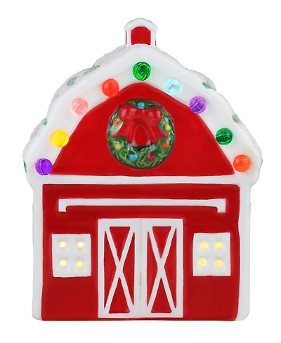 Mr. Christmas 4.5" Nostalgic Village Barn