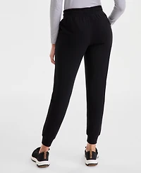 Id Ideology Women's Relaxed High-Rise Fleece Joggers, Macy's Exclusive
