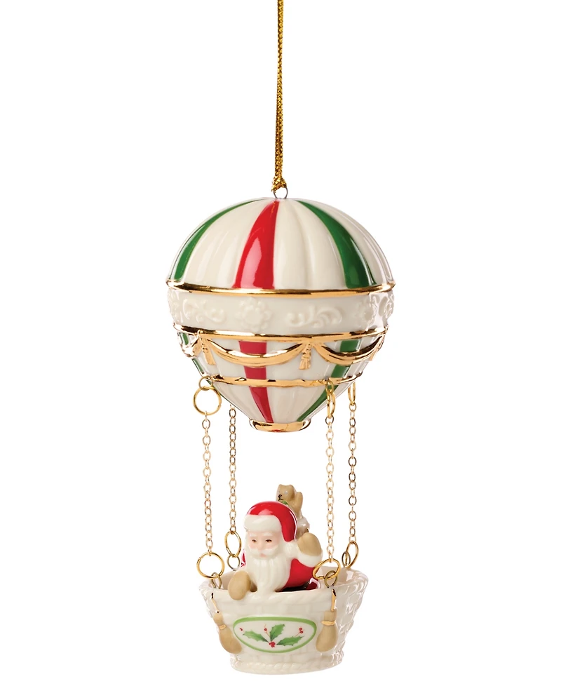 Lenox Christmas Hot Air Balloon Ornament