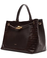 Arezzo Delphine Large Leather Shopping Bag