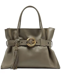 Arezzo Rivera Large Leather Shopping Bag
