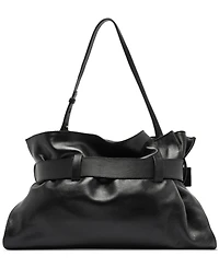 Arezzo Rivera Medium Leather Clutch