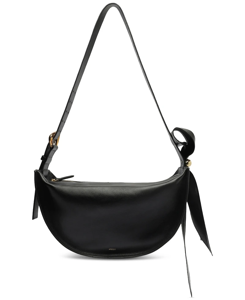 Arezzo Fleur Large Leather Crossbody