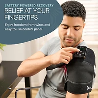 LifePro Infrared Red Light Therapy Knee Brace – Portable Knee Massager for Pain Relief, Stiffness & Recovery – Ideal for Athletes & Acti