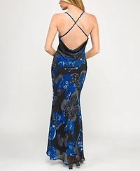 Bcx Juniors' Sleeveless Cowlneck Bodycon Dress