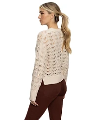 Sanctuary Women's Boheme Open-Knit Sweater