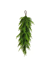 Nearly Natural 3" Artificial Touch Norfolk Island Pine Teardrop with Natural Look