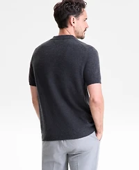 Club Room Men's Regular-Fit 100% Cashmere Sweater Polo Shirt, Macy's Exclusive